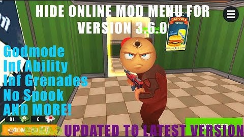 [Mod Menu] -  Hide Online v3.6.0 - LATEST