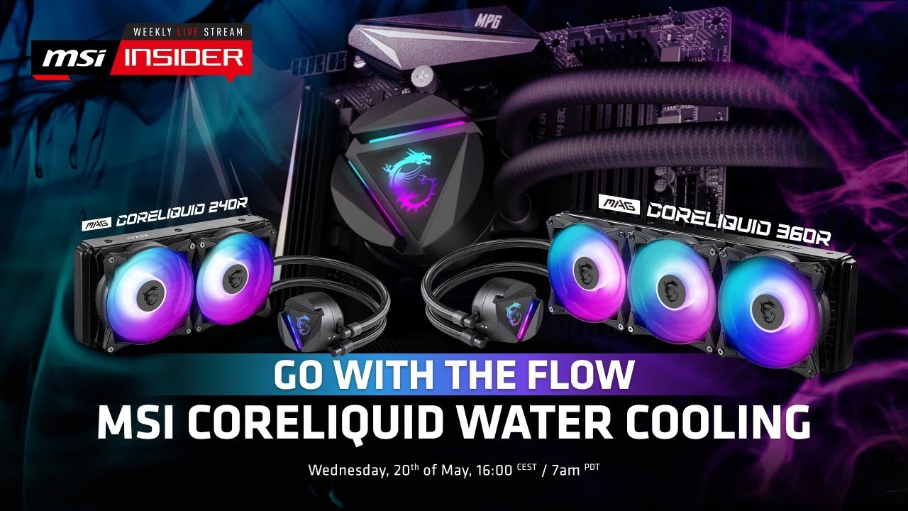 Go with the flow: MSI CORELIQUID Water Cooling on Z490