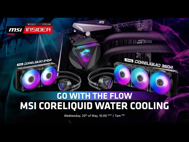 Go with the flow: MSI CORELIQUID Water Cooling on Z490