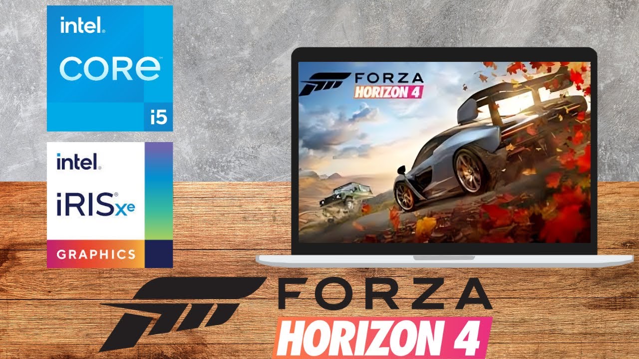 Forza Horizon 4 on Core i5 1135G7 - Intel Iris Xe Graphics - 16 gb ram | Only 720P Benchmark