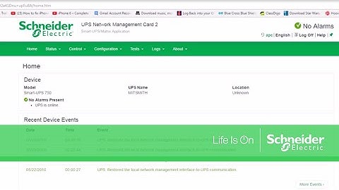 Creating Direct Connection to APC Network Enabled Devices | Schneider Electric