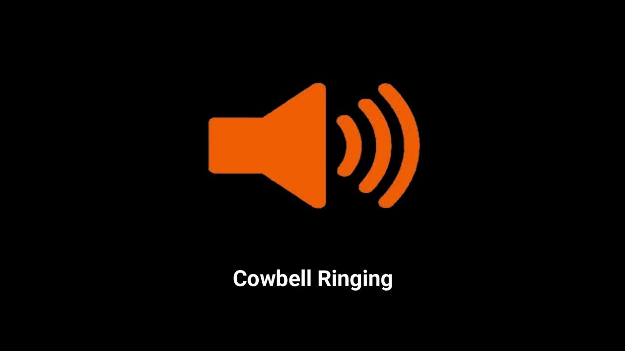 Cowbell Ringing Sound Effect (Audio Library) YouTube