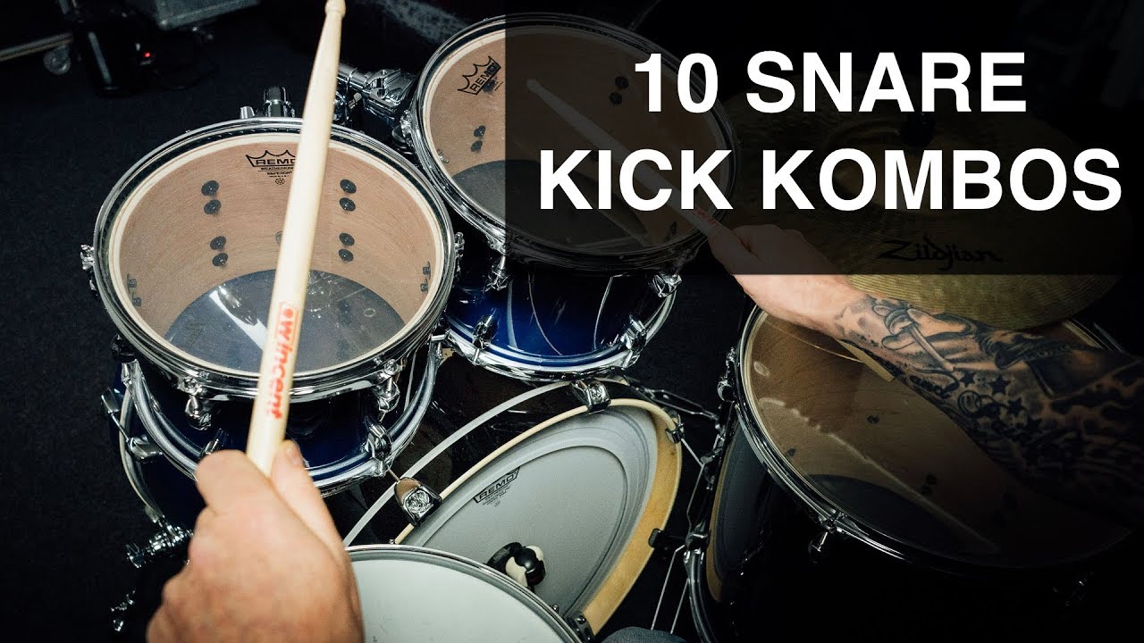 10 TRICKY SNARE KICK KOMBINATION 025 YouTube