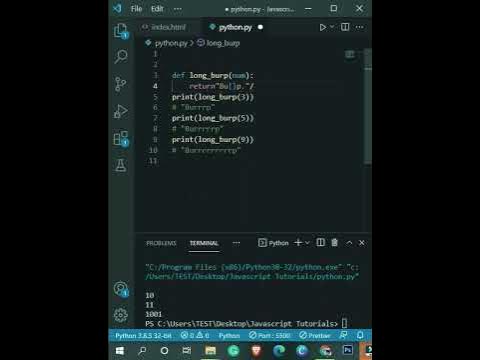 #shorts #Programming #coading #python return multiple char in string ... image.