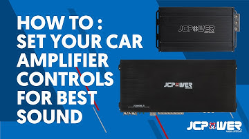 How to Set Your Car Amplifier Controls for Best Sound (Gain, Filters, Bass Boost Explained)