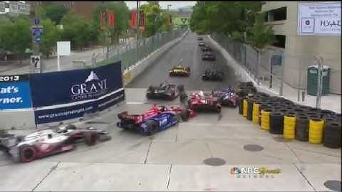 IZOD Indycar Crashes 2012 part2