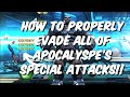 How To Properly Evade All of Apocalypse’s Specials | Full Breakdown | MCOC