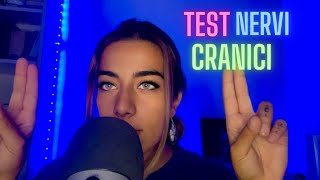 Asmr - Test Dei Nervi Cranici Roleplay Medico Asmr Ita