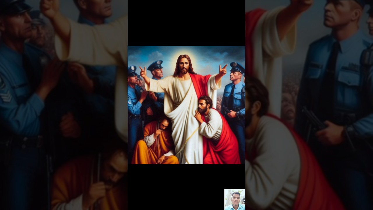 police arrest Jesus Christ 😭😭🥹❤️✅🔥