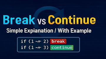 Break vs Continue in Programming | Easy Explanation with Example