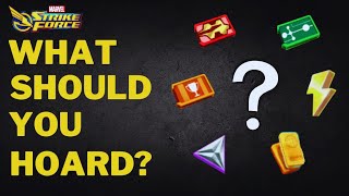 Best Way To Hoard In MARVEL Strike Force! (Unfortunately) | MARVEL Strike Force | MSF