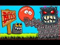 THE Best Animation about Red Ball 4 game ! Все Мультики про красный шарик ! несносный шар от спуди !