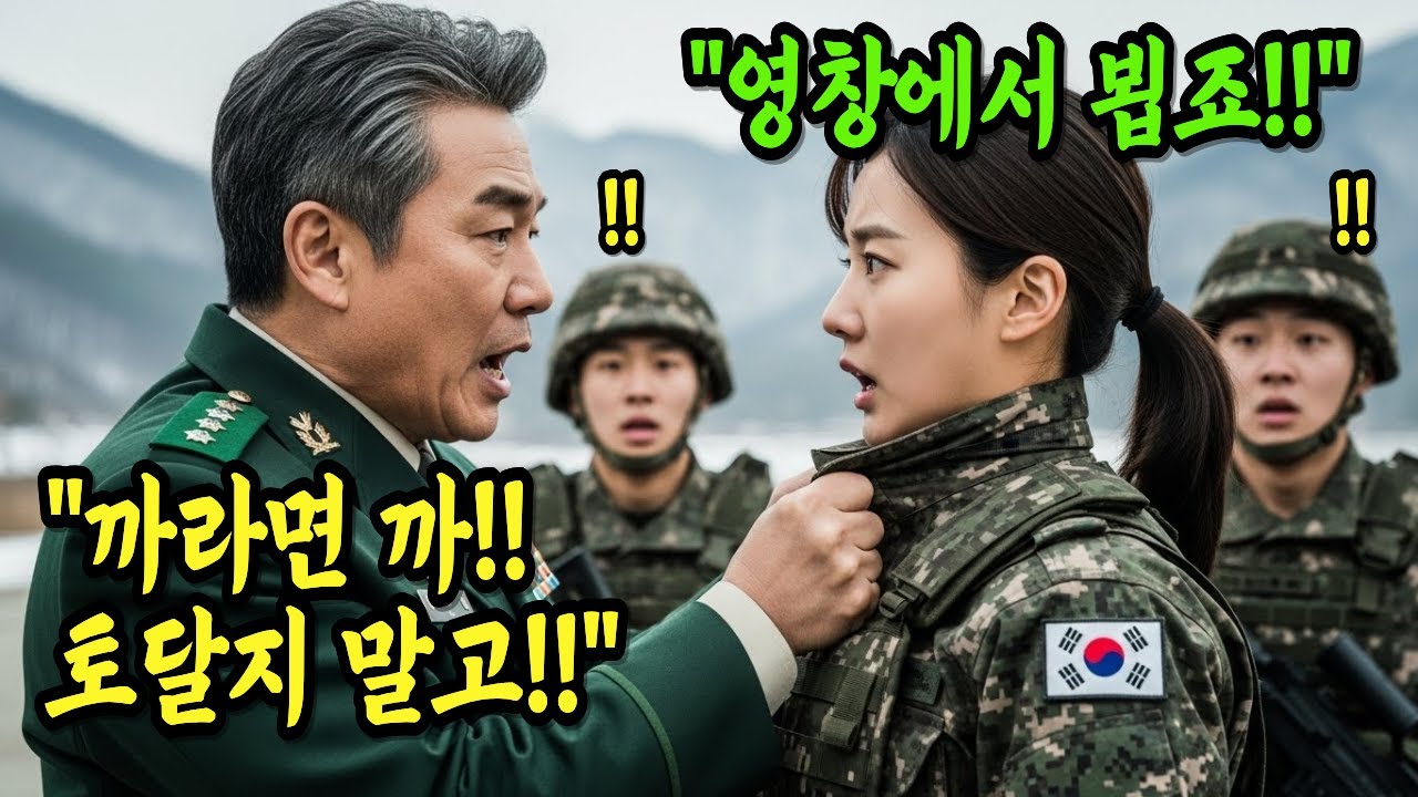 707출신 여군에게 “밥이나 해!”라며 깔보던 육군준장, 훈련 기록 하나로 군생활 끝장나는데…