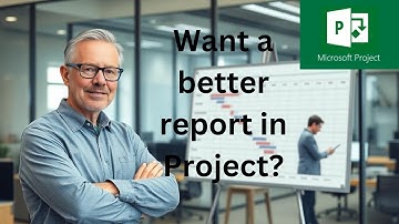 CREATE Custom Reports in Microsoft Project LIKE A PRO!