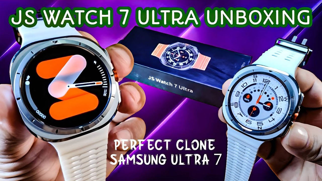 JS Watch 7 Ultra Smart Watch Unboxing JS Watch 7 Ultra Watch Unboxing ...