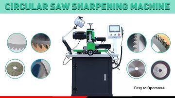 Fully Automatic TCT Saw Blade Sharpening Machine HSS Saw Blade