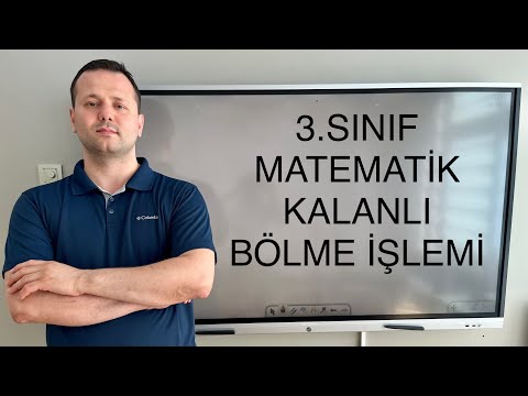 3. SINIF MATEMATİK KALANLI BÖLME İŞLEMİ @kadirhocam