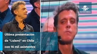 Luis Miguel rompe en llanto durante concierto