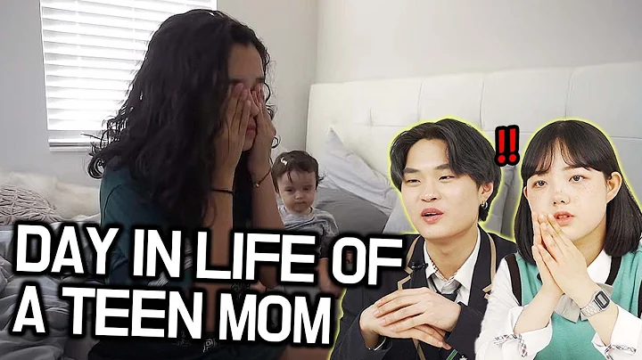 Korean Teens Watch TEEN MOM's VLOG for the First Time!