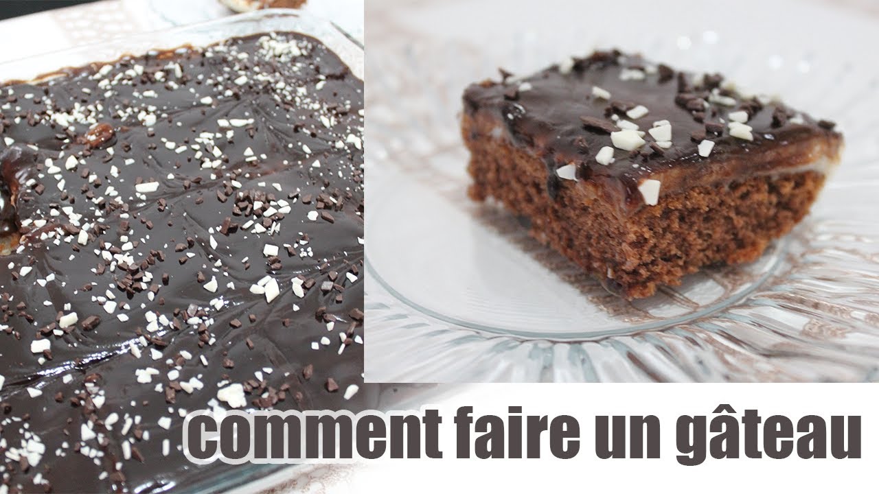 Comment faire un gateau a la maison - Gateau rapide - YouTube