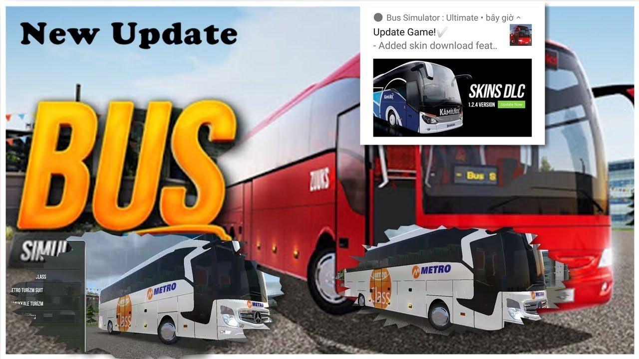 bus simulator ultimate 1 2 4 new update skin dlc mod offline online bussimulatorultimate youtube