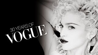 Madonna | 30 Years Of Vogue #Vogue #StrikeAPose