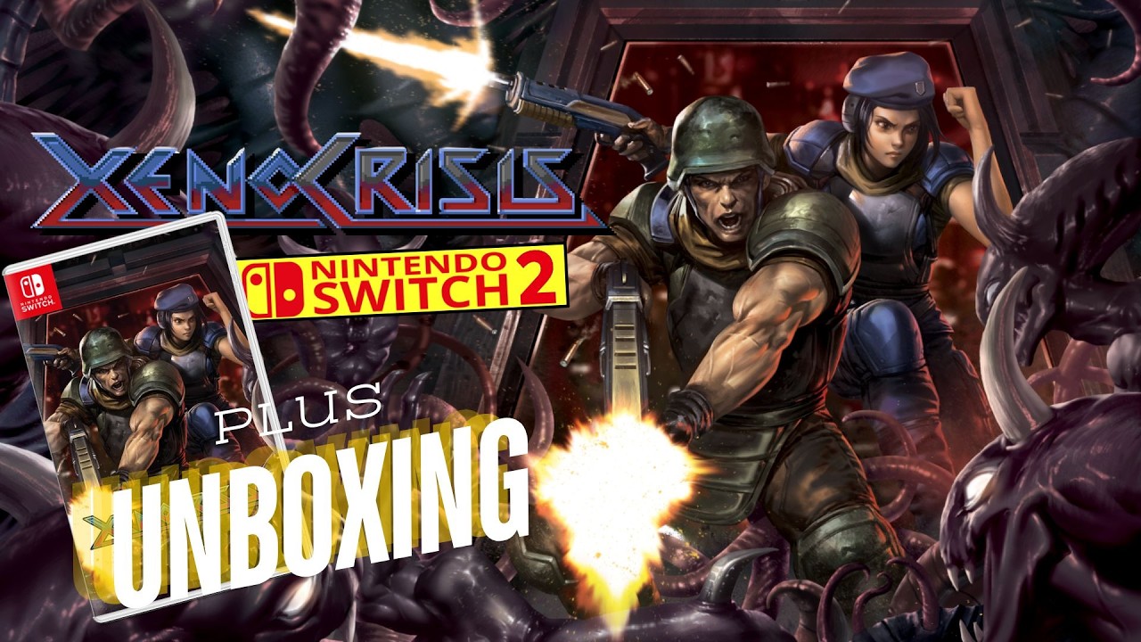 Xeno Crisis Nintendo Switch 2 Gameplay & Physical Release Unboxing