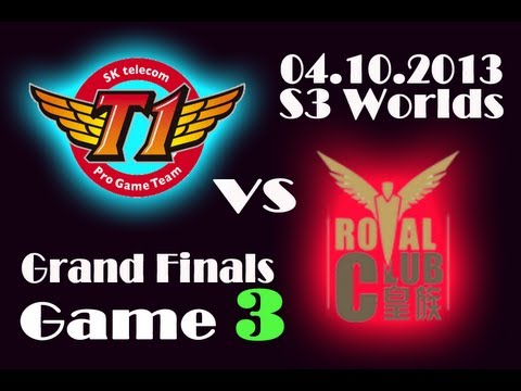 RYL vs SKT T1 | Royal Club vs SK Telecom T1 Game 3 | Finals of Season 3 World Championship | S3 VOD