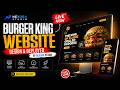 Burger King Inspired Website Concept — Designed & Developed by Nexa Studio #webdesign #website