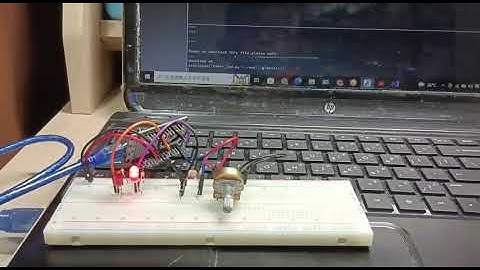 德明科大 資科系 物聯網應用作業 NodeMCU esp8266 Micropython  可變/光敏電阻 Timer之LED應用   D10819112竺邵群