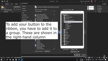 How to Add New Buttons to the Microsoft Office Ribbon