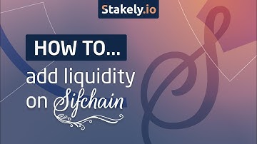 How to add LIQUIDITY on Sifchain | Easy Tutorial