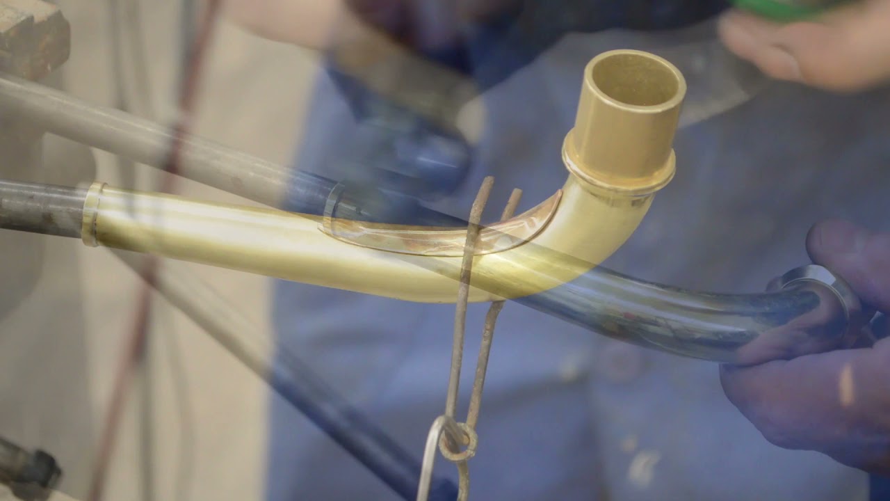 Restauration bocal sax baryton