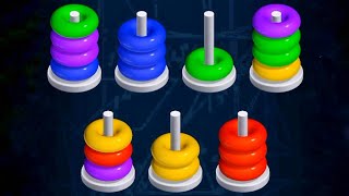 StaColor - 3D Color Hoop Sort Gameplay #2 screenshot 5