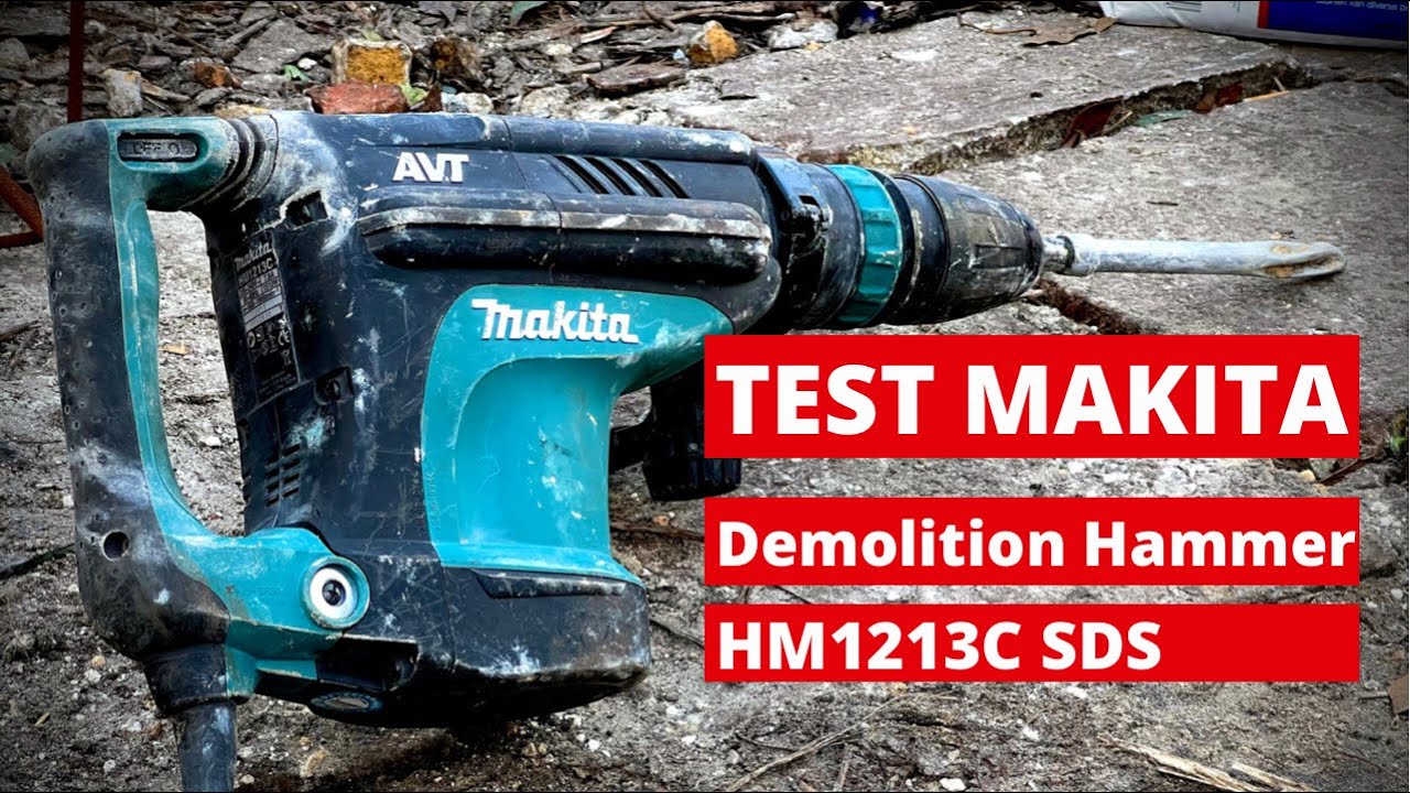 Test SDS-max Demolition Hammer #makita -