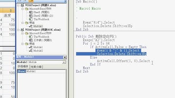02_問題8刪除多餘的空白列程式說明(EXCEL VBA自動化 吳老師)