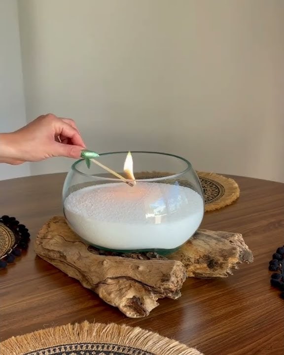 Foton® Pearled Candle