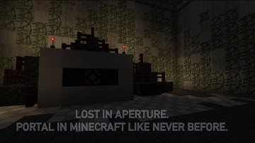 Lost in Aperture | MC Portal Custom Map | Resource Packs