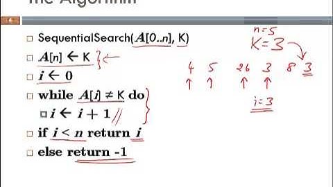 Brute Force Sequential Search