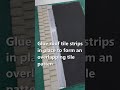 Creating Realistic Dolls House Roof Tiles
