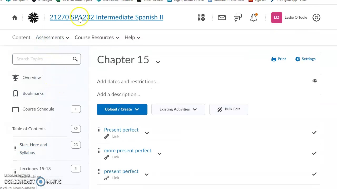 D2l SP202 update - YouTube