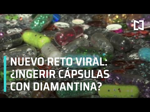 Ingerir cápsulas con glitter y hacer popo de colores, nuevo reto viral - Noticias con Karla Iberia