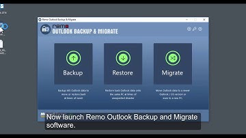 How to migrate Outlook from one computer to the other?
