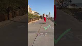 Rollerskating tips! Do and don’t pt.1  🐴🙈🛼 #skate #fitness