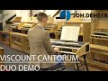 Viscount cantorum duo orgel demo  jo.eheer