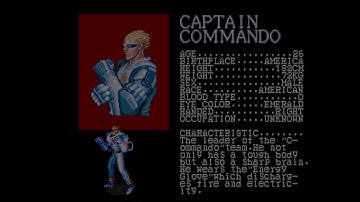 CAPTAIN COMMANDO INTRO | ARCADE | CAPCOM | AGMC ROOM 237 HD
