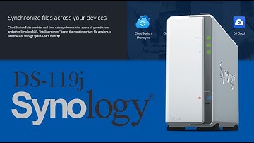 Unboxing Synology DiskStation DS119j Cloud NAS