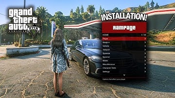 GTA 5 Enhanced - Mod Menu/Trainer Installation Tutorial (Rampage Trainer)