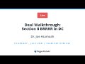 Real Estate Investing Deal Walkthrough: Section 8 BRRRR Investing In DC
