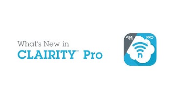 CLAIRITY™+: Mobile App Updates